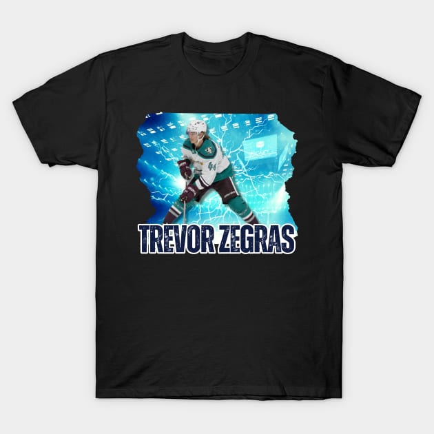 Trevor Zegras T-Shirt by Moreno Art